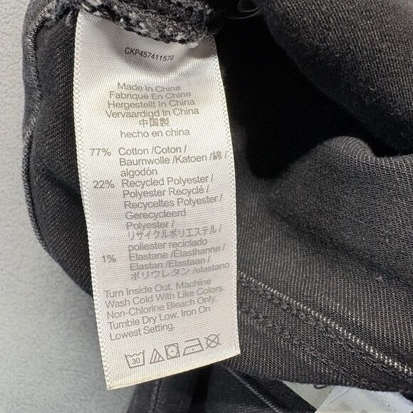 Madewell Jeans Size 26 Roadtripper Skinny Flare Slit Hem Stretch Black - Picture 11 of 11